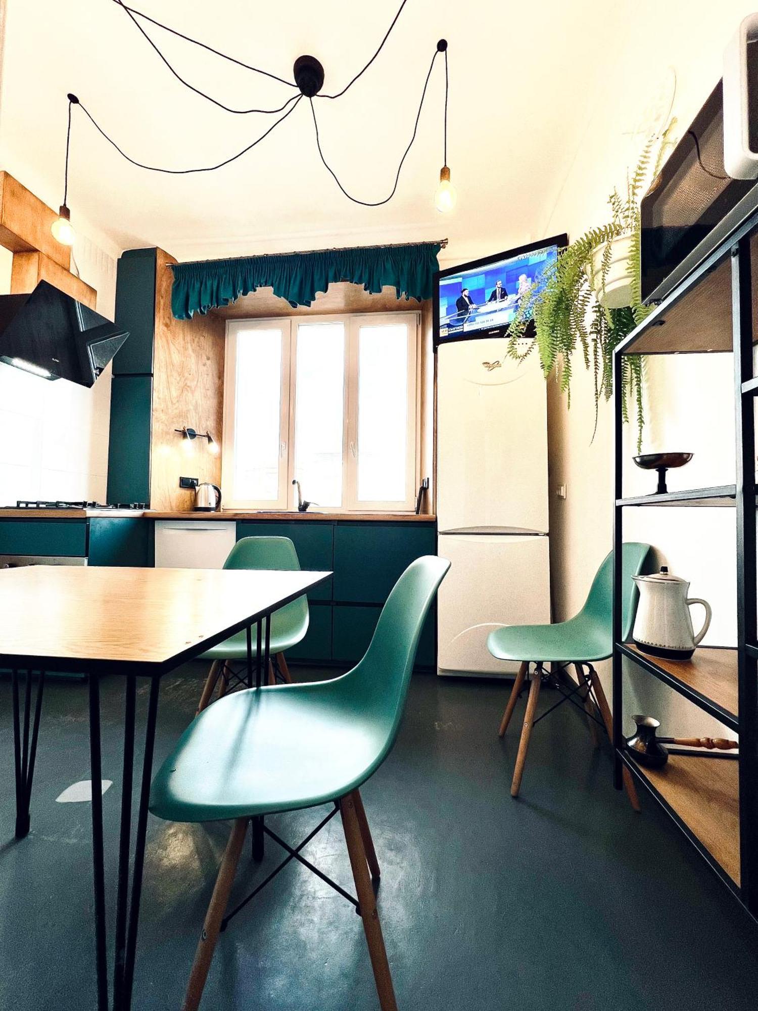 Apartment On Skorykovskyi Lane 4 Dnipro Dış mekan fotoğraf